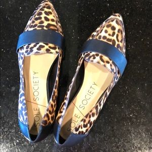 Sole Society Edie Cheetah Loafer